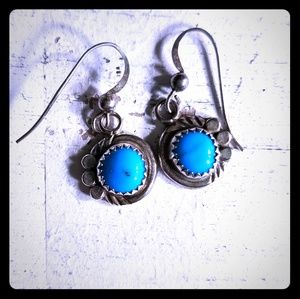 Turquoise drop earrings